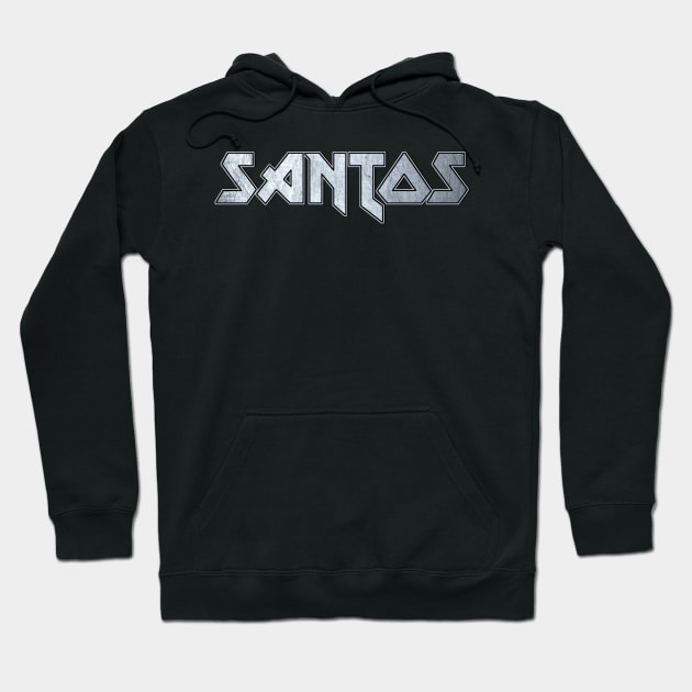 Heavy metal Santos Hoodie by KubikoBakhar